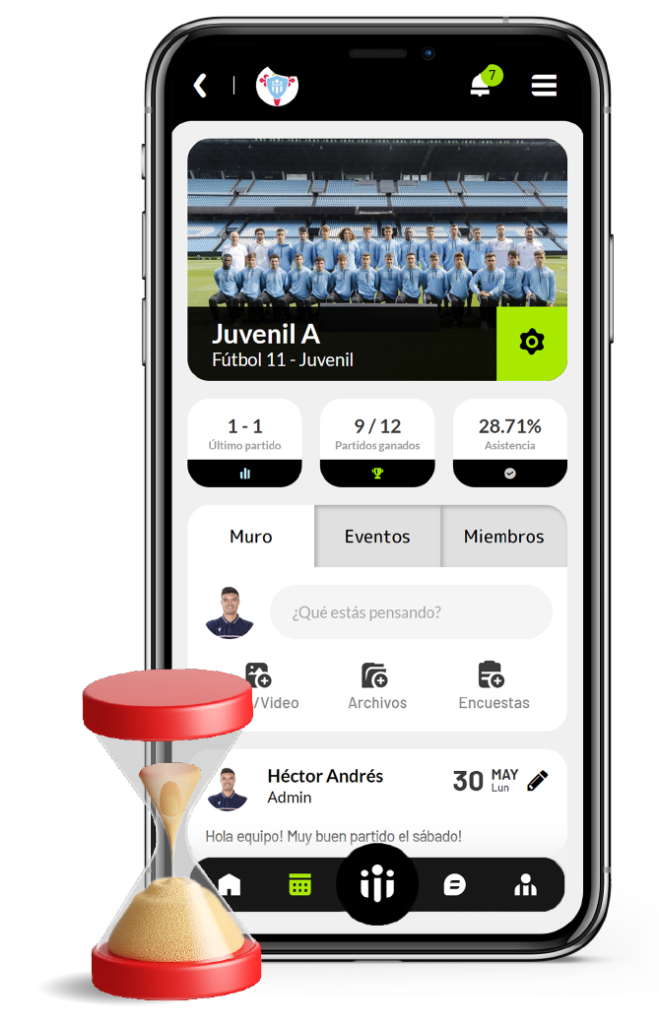 App_gestión_deportiva_fútbol_ahorrar_tiempo_valencia_software