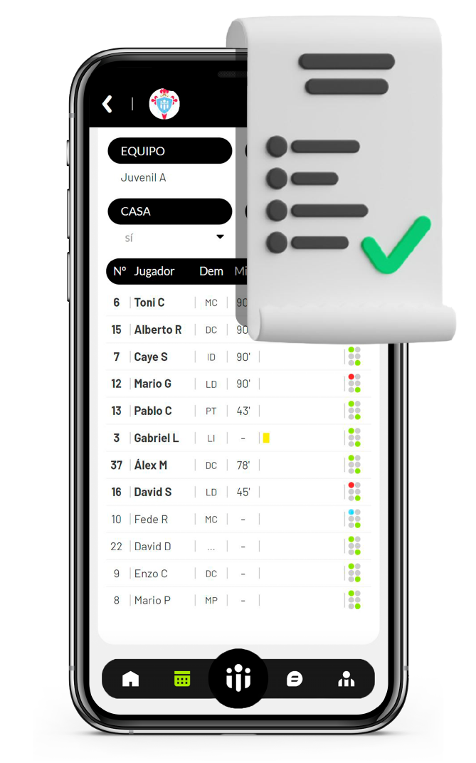 software gestión deportiva app fútbol administrar equipo fácil valencia